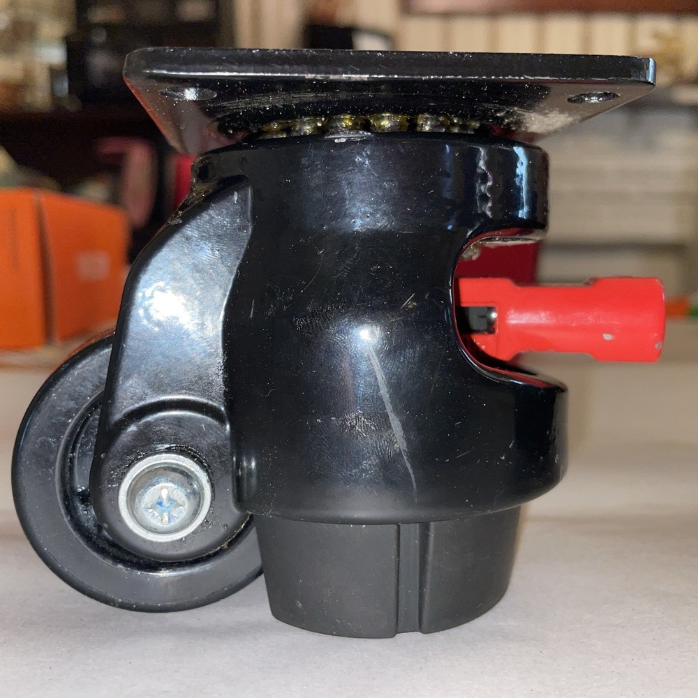 Heavy‎ Duty 60 Leveling Foot Caster | Adjustable Machine Foot | 2 Way Arm